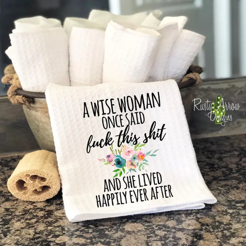 Hand Towel Wise Woman