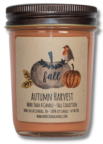 Autumn Harvest - 8 oz Jelly Jar