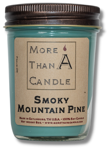Smoky Mountain Pine - 8 oz Jelly Jar