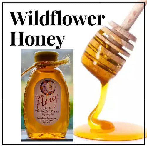 Wild Flower Raw Unfiltered Honey